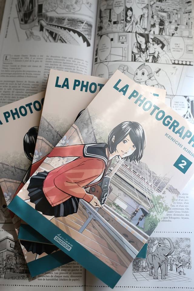 La Photographe — Komikku Éditions, French edition volumes